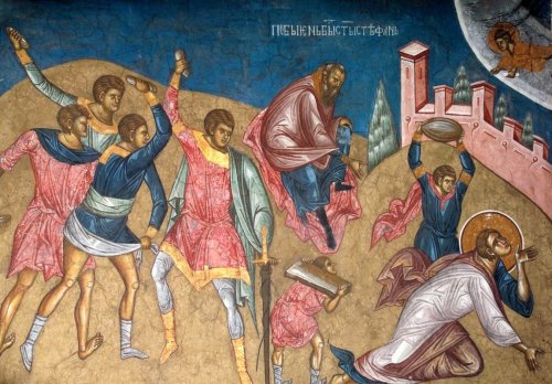 Hristos suferă alături de martiri