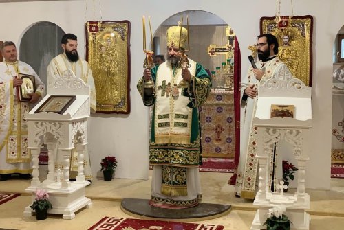 Slujire la singura parohie din Iași ocrotită de Sfântul Luca