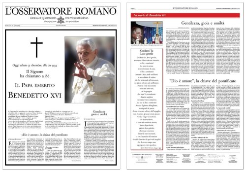 „Dumnezeu este iubire”, cheia pontificatului lui Benedict al XVI-lea
