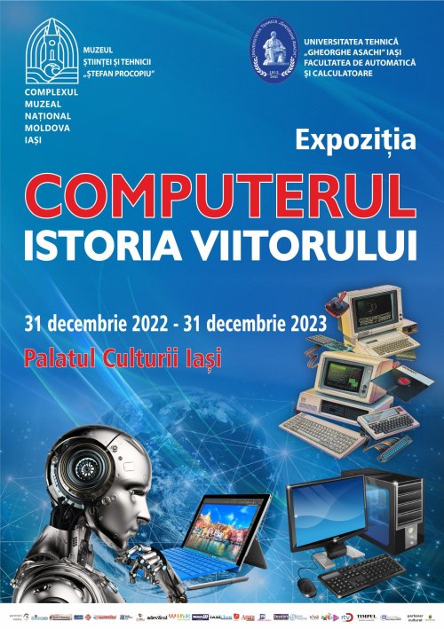 Expoziție despre evoluția calculatoarelor la Palatul Culturii din Iași