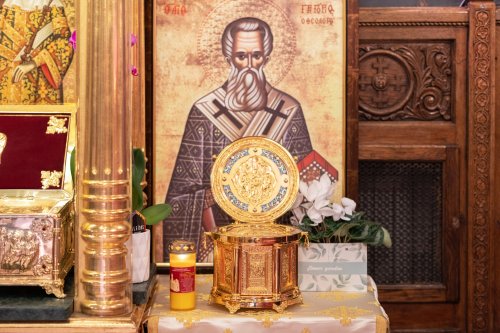 Moaştele Sfântului Grigorie Teologul la Catedrala Patriarhală