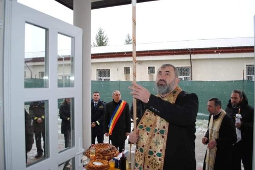 Sfințire la Centrul educativ din Târgu Ocna