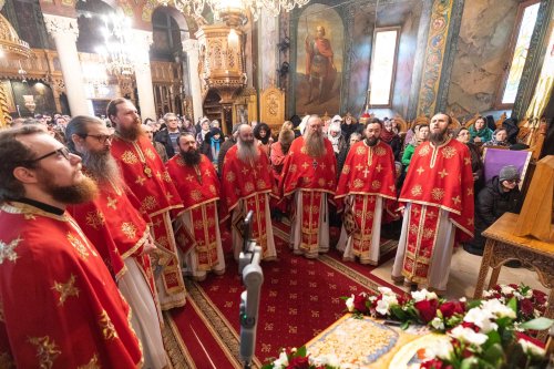 Cinstirea Sfinților 40 de Mucenici la Mănăstirea Antim din Capitală 