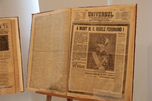 Presa românească de altădată expusă la Biblioteca Academiei Române