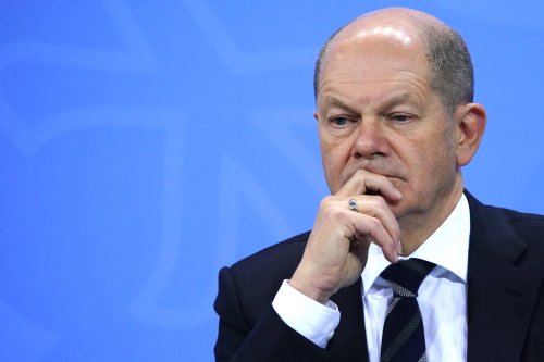 Cancelarul german, la București