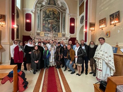 Rugăciune împreună cu românii din Italia 