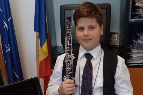 Pasiunea unui băiat de 13 ani pentru oboi