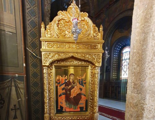 Icoana Maicii Domnului „Pantanassa” la Catedrala Patriarhală