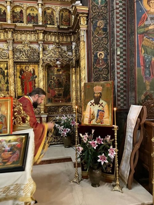 Sfântul Ierarh Neofit Cretanul cinstit la Mănăstirea Radu Vodă