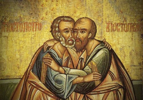 Sfinții Apostoli Petru și Pavel, stâlpii Bisericii