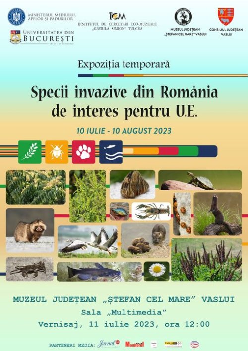 Expoziţie cu specii invazive din România