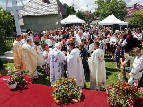 Binecuvântare la Biserica „Sfântul Mare Mucenic Dimitrie” din Lăpușești, Cluj