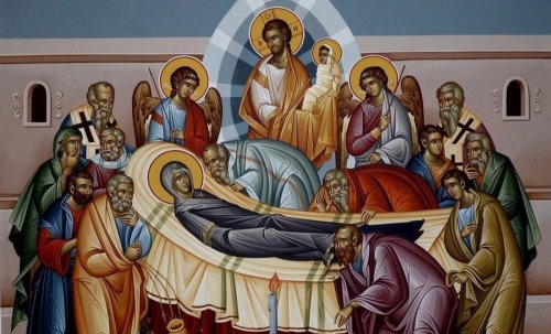Mutarea Maicii Domnului cu trupul  la cer, o anticipaţie a învierii de obşte