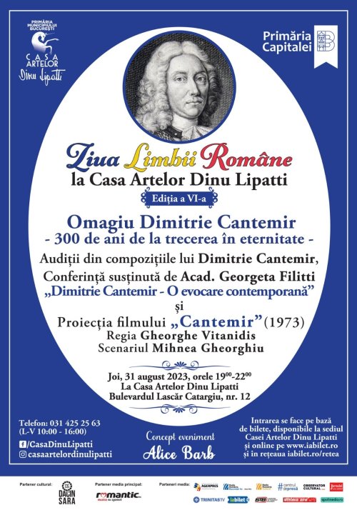 Eveniment dedicat limbii române la Casa „Dinu Lipatti”