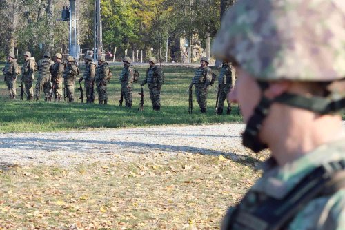 Exercițiu de mobilizare a rezerviștilor în Vrancea şi Vaslui