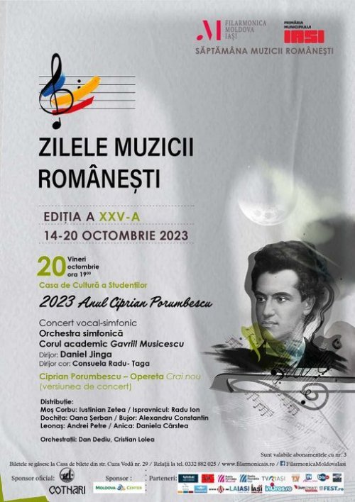 Concert dedicat Anului „Ciprian Porumbescu”