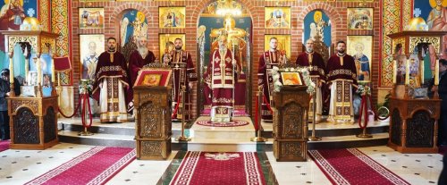 Sfântul Mina, hramul noii biserici a Mănăstirii „Hristos Pantocrator” din Alba Iulia