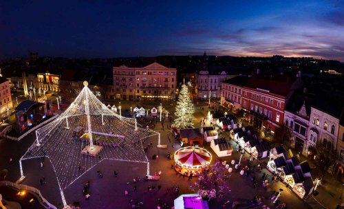 Se deschide Târgul de Crăciun de la Cluj