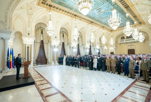 Patriarhul României la recepția de Ziua Națională de la Palatul Cotroceni
