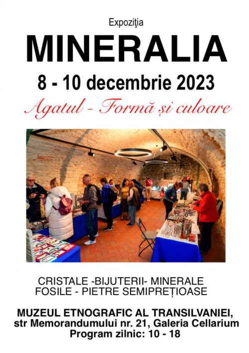 Expoziția „Mineralia”, la Cluj