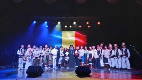 Spectacolul „Pe-al nostru steag e scris Unire!” la Bălți