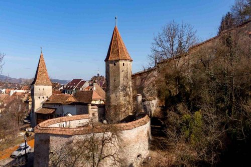 Turnul şi Bastionul Măcelarilor de la Sighișoara, restaurate