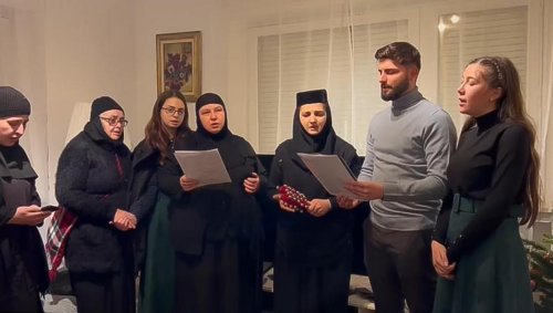 Studenți teologi ieșeni în vizită la Mănăstirea Godoncourt