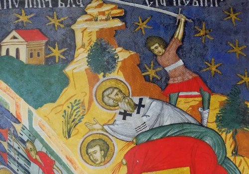 Sf. Sfinţit Mc. Vlasie, Episcopul Sevastiei;  Sf. Teodora împărăteasa
