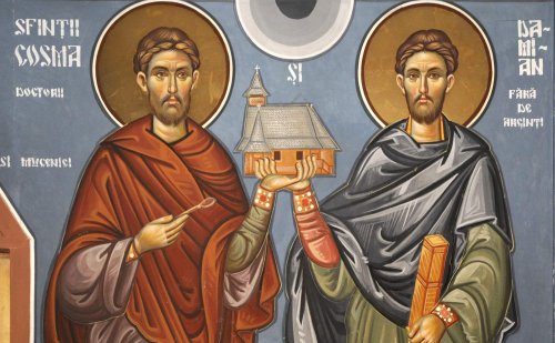 Sfinții Cosma și Damian, modele de slujire și dăruire pentru cei suferinzi