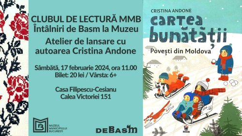 Lansare de carte și atelier pentru copii la București