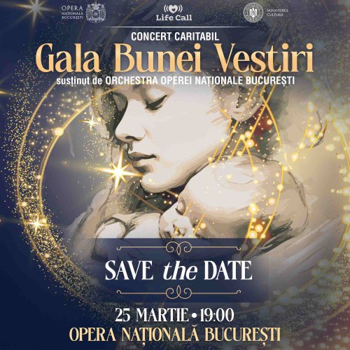 Concert caritabil „Gala Bunei Vestiri” la București