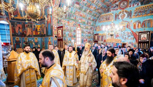 Pomenirea stavroforei Irina Pântescu la Mănăstirea Voroneț
