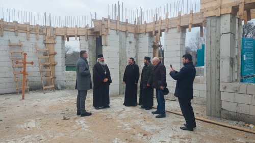 Diplomați ai României în Republica Moldova în vizită la Episcopia de Bălţi