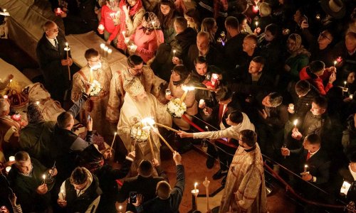 Sărbătoarea Sfintelor Paști la Catedrala Mitropolitană din Iași