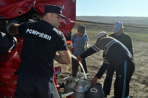 Criză de apă într-o comună botoșăneană