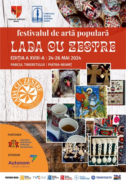 Începe Festivalul „Lada cu zestre” de la Piatra Neamț