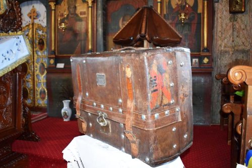 Cufărul lui Eminescu la Biserica de lemn „Sfântul Arhanghel Mihail” din Târgu Mureş