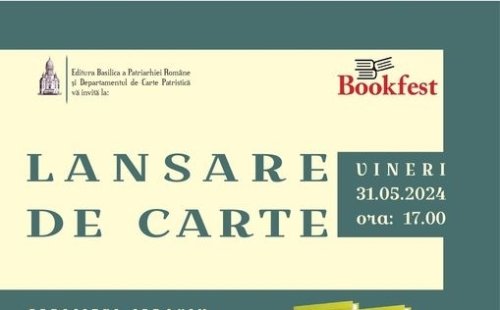 Editurile Patriarhiei Române la Bookfest 2024