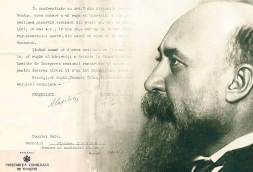 Nicolae Iorga în documente inedite, la Vălenii de Munte