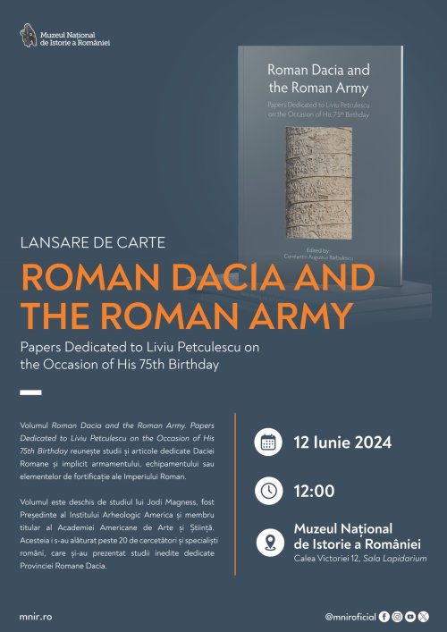 Lansare de carte la Muzeul Naţional de Istorie a României
