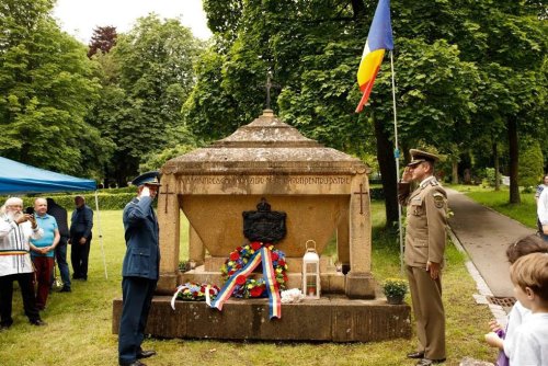 Pomenire a eroilor români la Ulm, Germania