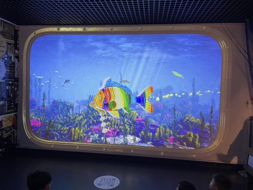 O experienţă imersivă subacvatică la Muzeul Antipa