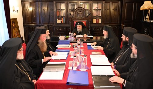 Ședință de lucru a Sinodului Mitropolitan al Mitropoliei Ardealului, la Deva
