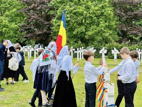 Sute de eroi români pomeniți  în cimitirul din Soultzmatt