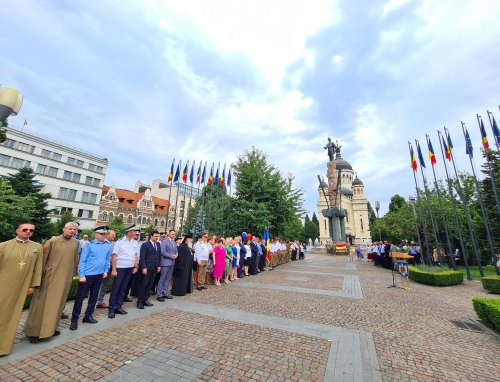 Ceremonii religioase şi militare de Ziua Drapelului Național la Cluj-Napoca