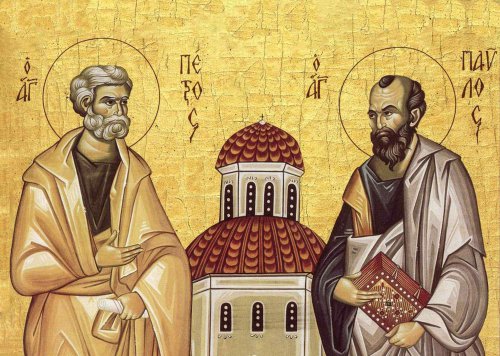 Sfinţii Slăviţi Apostoli Petru şi Pavel