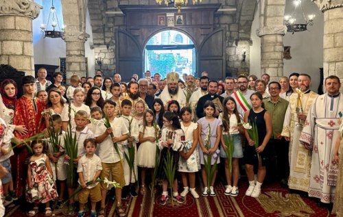 Popas de rugăciune într-o parohie românească din Italia
