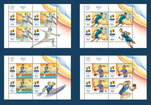 Emisiune filatelică cu tema „Paris 2024”