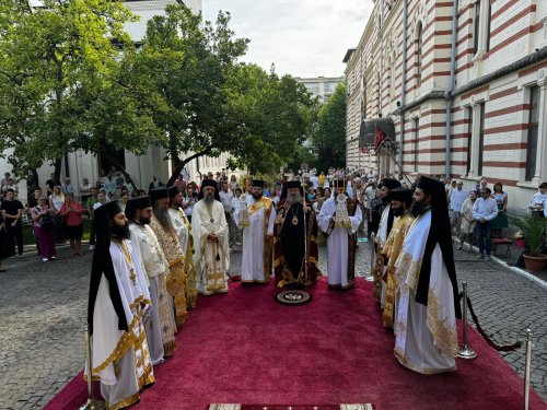 Popas de rugăciune la Mănăstirea Radu Vodă din București