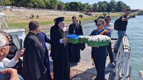 Pomenirea eroilor marinari la Călărași